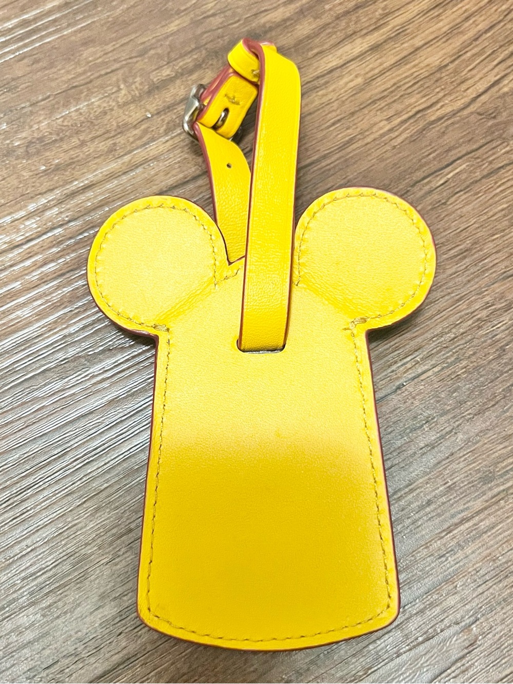 Coach Yellow Character Ear Luggage Tag